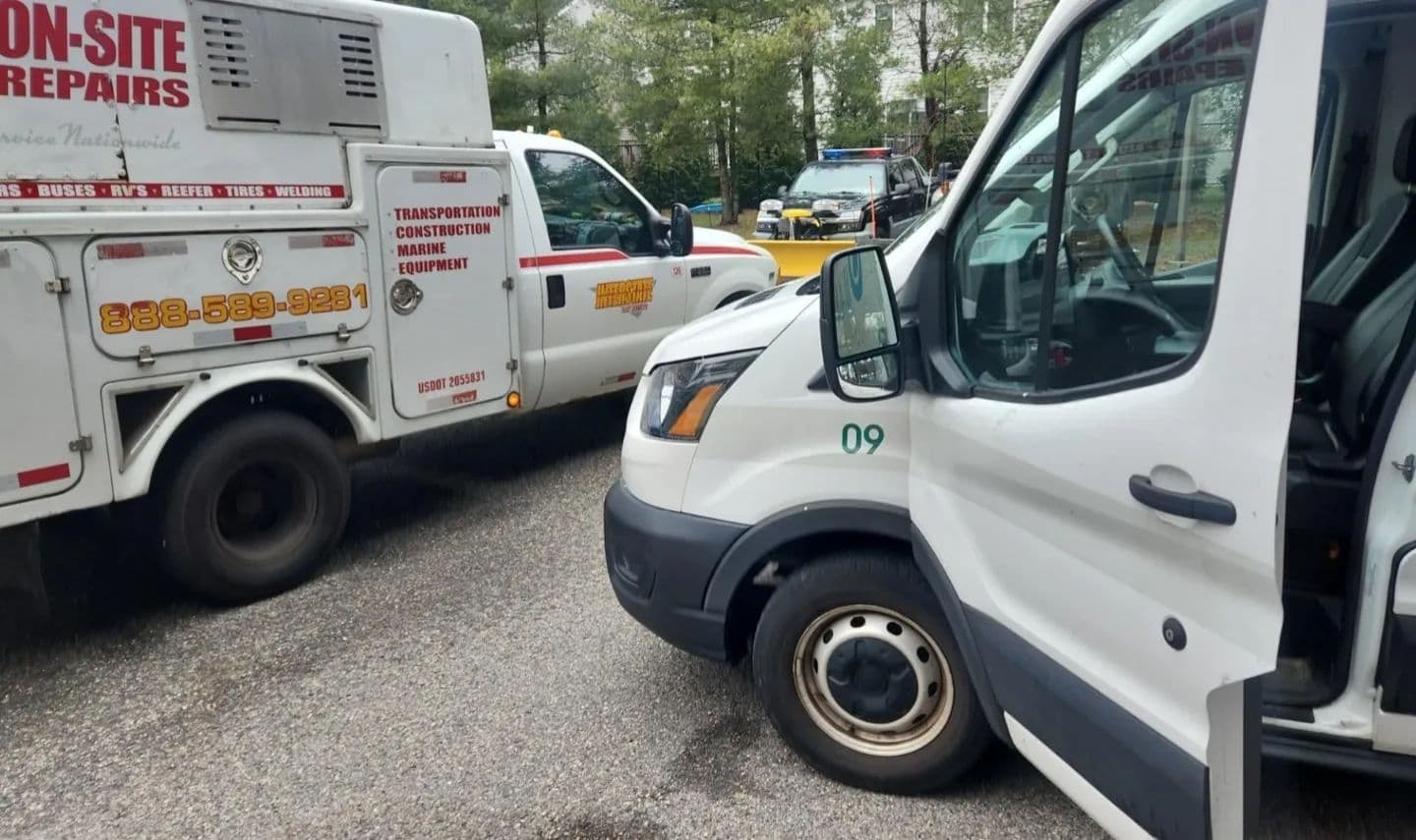 Interstate Fleet Services truck lineup