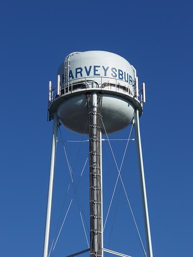 Harveysburg, OH skyline