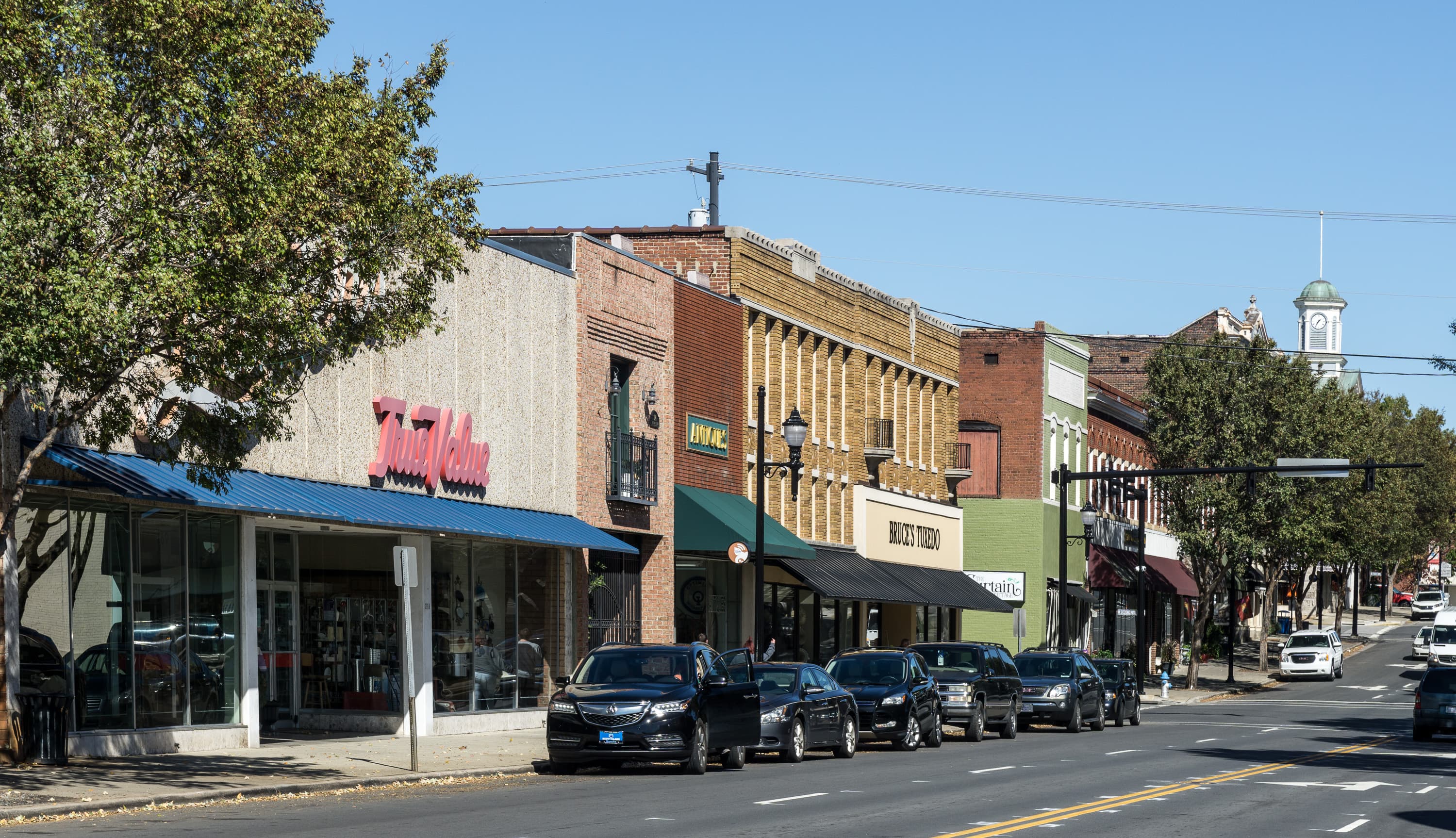 Lexington, NC skyline