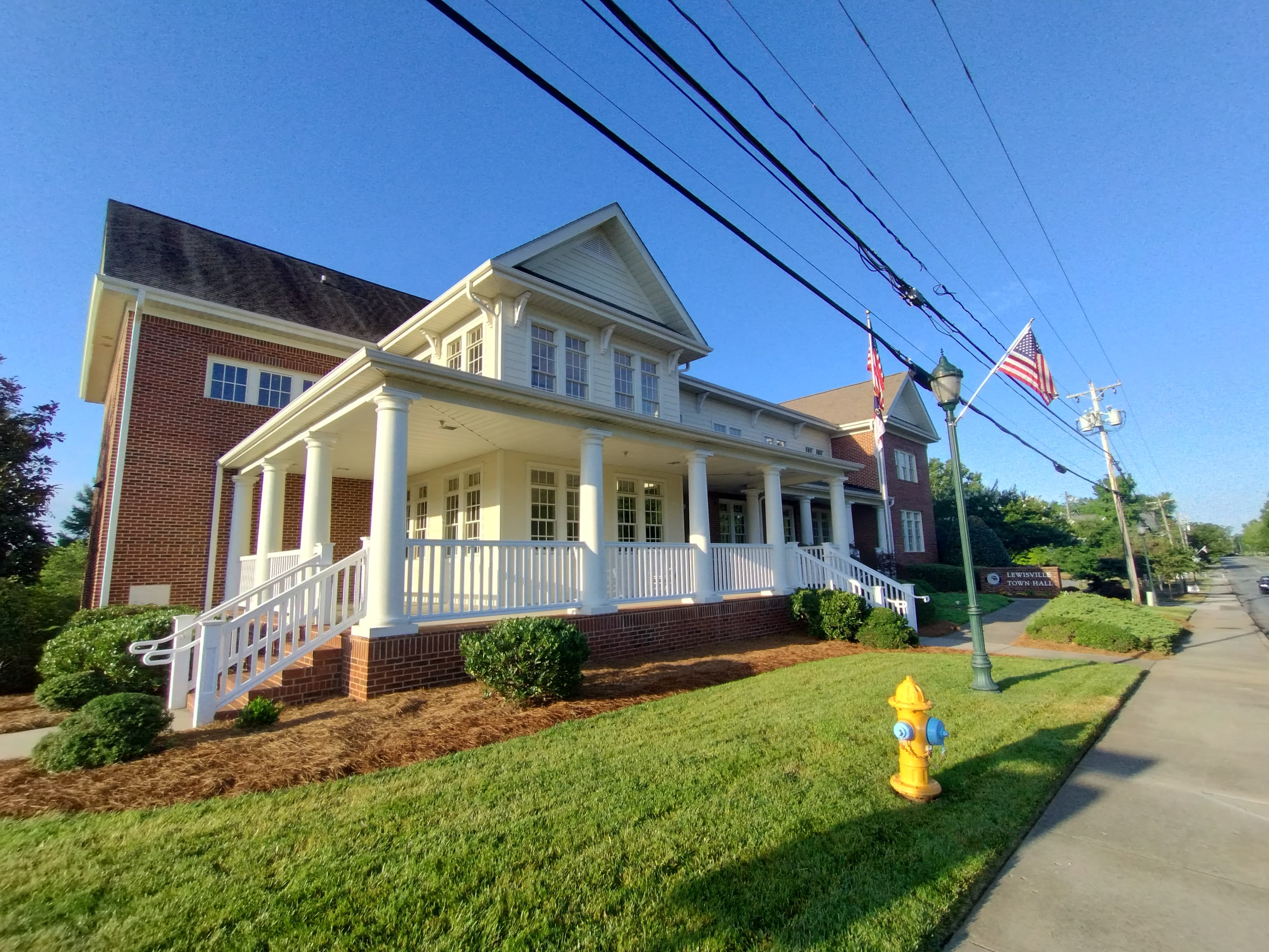 Lewisville, NC skyline