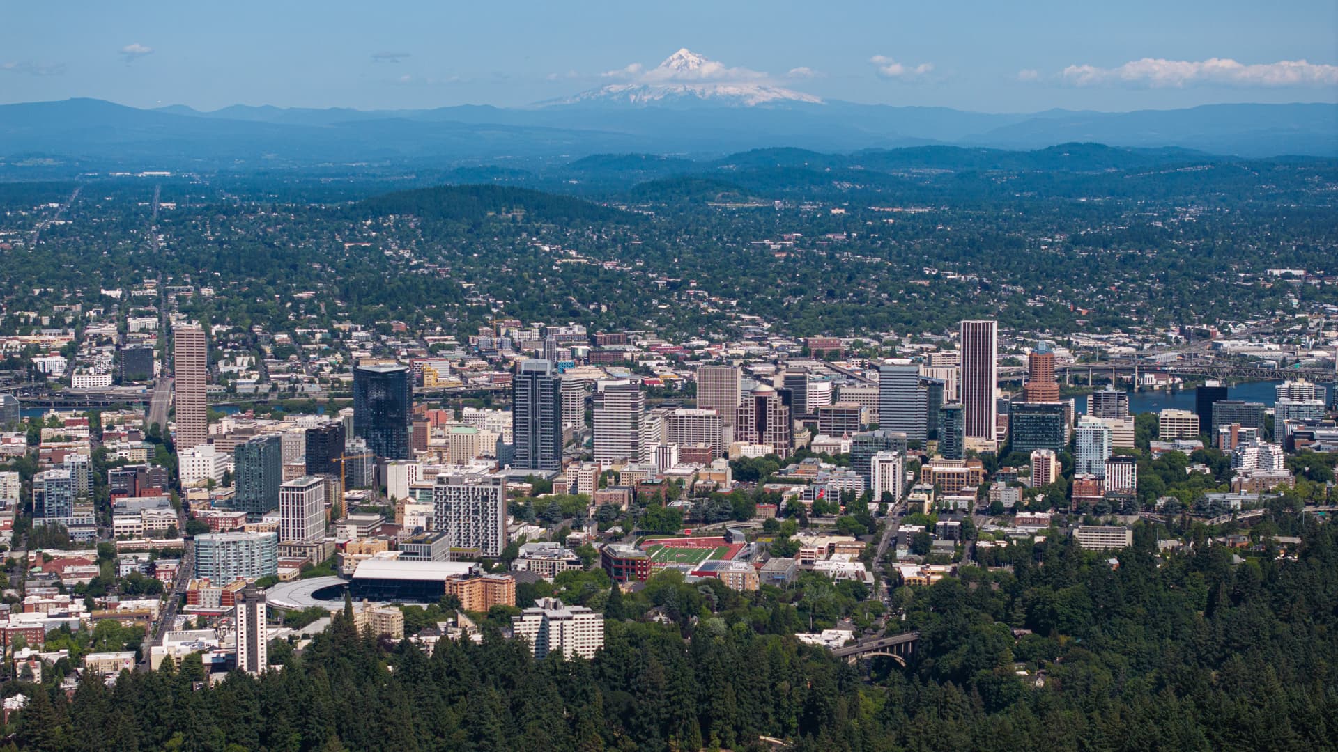 Portland, OR skyline