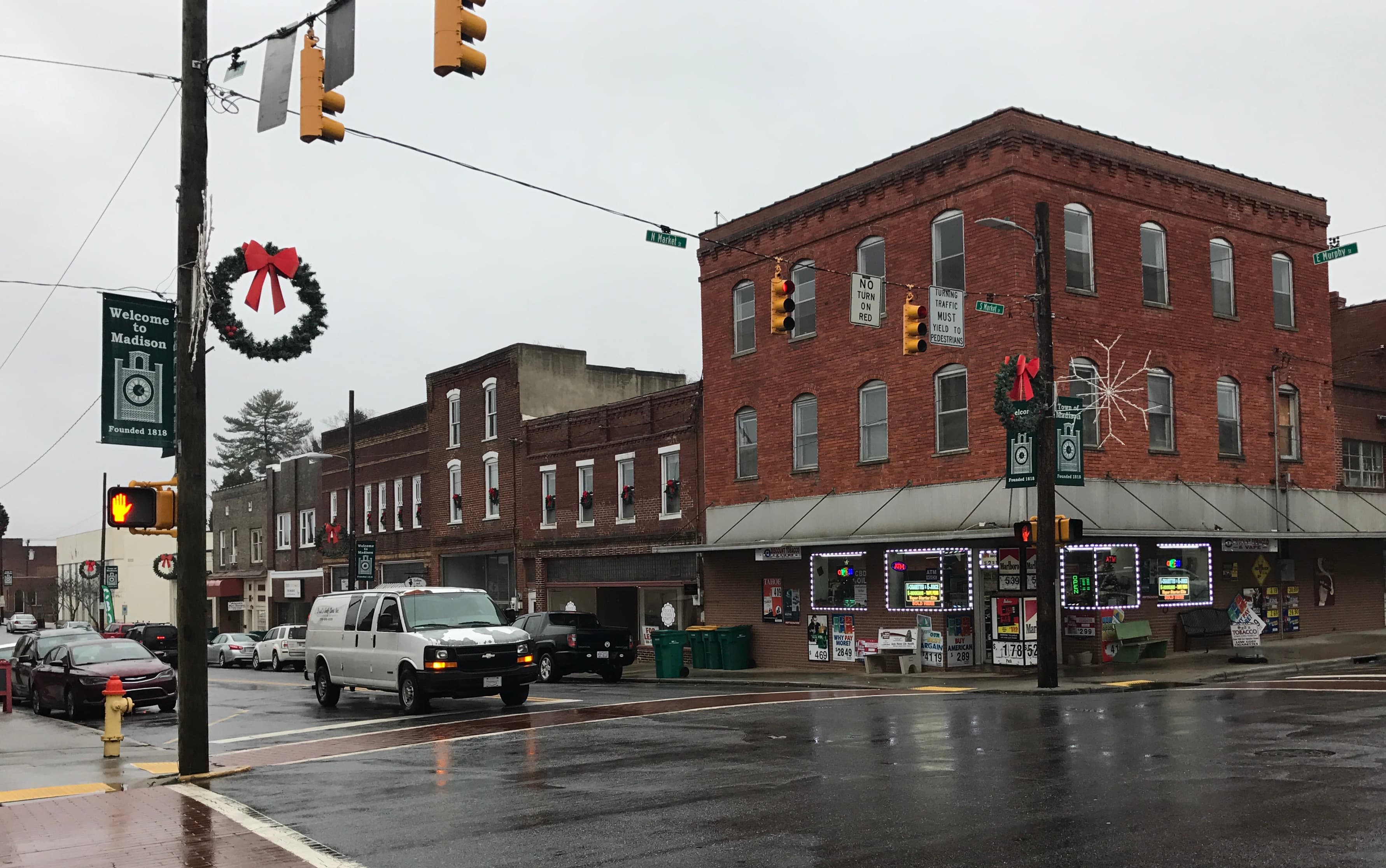 Madison, NC skyline