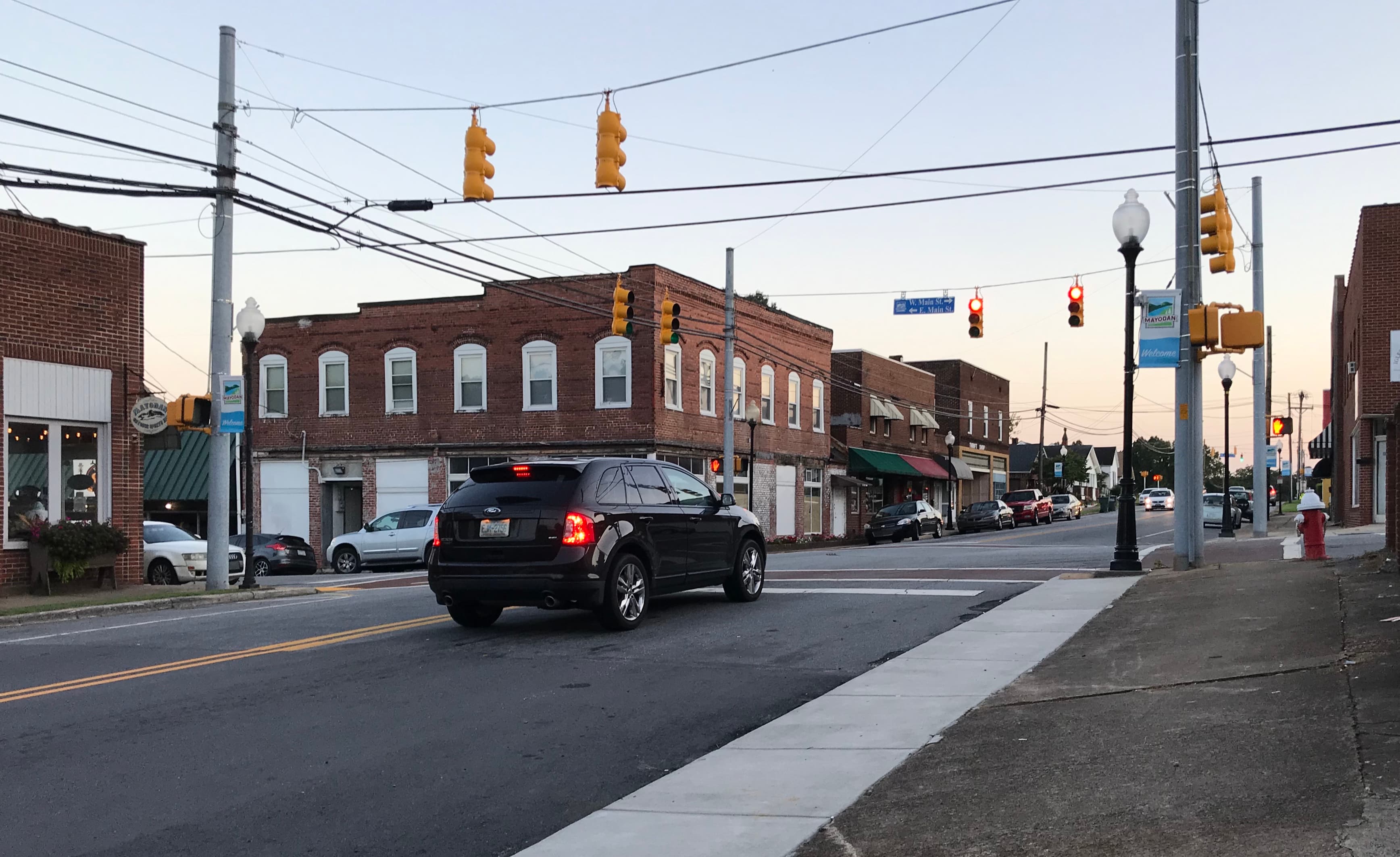 Mayodan, NC skyline