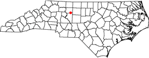 Wallburg, NC skyline