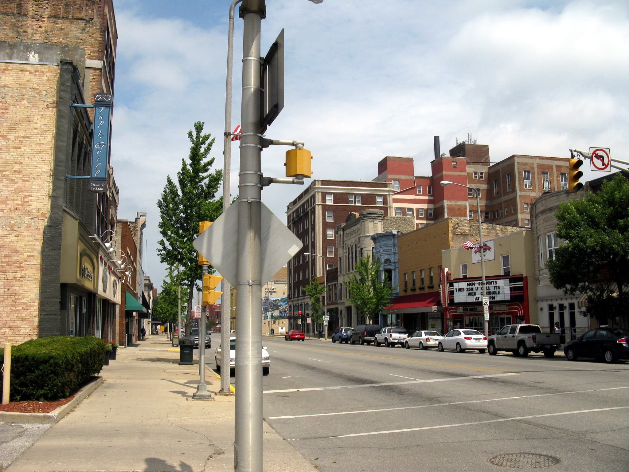 Elkhart, IN skyline