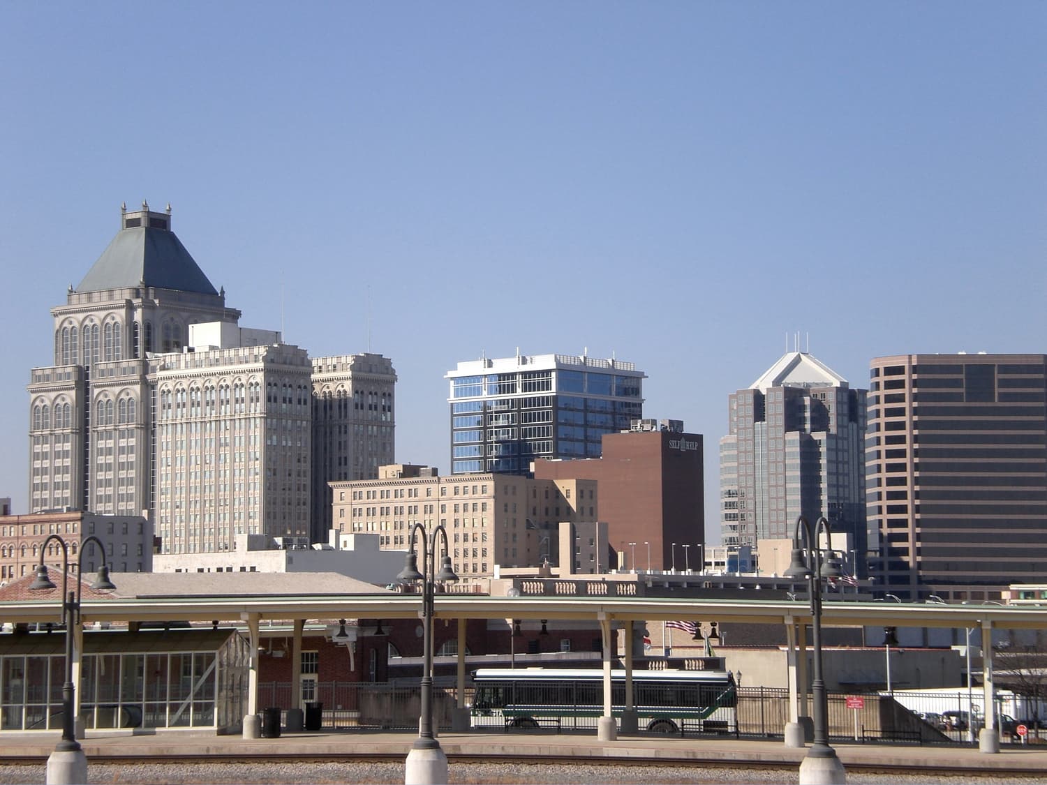Greensboro, NC skyline